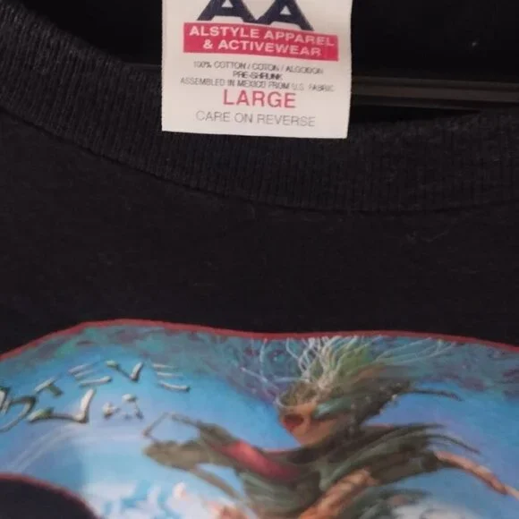 Steve Vai Vintage Shirt Official Ultra Zone World Tour 1999-2000